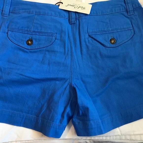 RED CAMEL JUNIOR'S SIZE 13 BLUE SHORTS FLAT FRONT COTTON SPANDEX SHORT PANTS - Picture 2 of 2